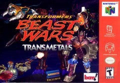 Transformers Beast Wars Transmetals - Complete - Nintendo 64  Fair Game Video Games