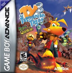 Ty the Tasmanian Tiger 3 - Complete - GameBoy Advance  Fair Game Video Games
