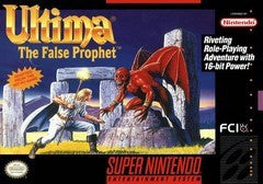 Ultima The False Prophet - In-Box - Super Nintendo  Fair Game Video Games