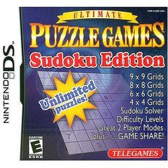 Ultimate Puzzle Games Sudoku Edition - In-Box - Nintendo DS  Fair Game Video Games