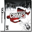 Unsolved Crimes - Complete - Nintendo DS  Fair Game Video Games