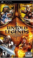 Untold Legends Brotherhood of the Blade - Complete - PSP  Fair Game Video Games