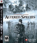 Vampire Rain Altered Species - In-Box - Playstation 3  Fair Game Video Games