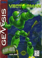 Vectorman [Cardboard Box] - In-Box - Sega Genesis  Fair Game Video Games