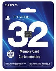 Vita Memory Card 32GB - In-Box - Playstation Vita  Fair Game Video Games