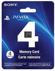 Vita Memory Card 4GB - In-Box - Playstation Vita  Fair Game Video Games