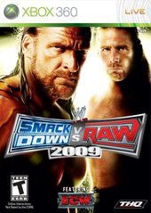 WWE Smackdown vs. Raw 2009 - Complete - Xbox 360  Fair Game Video Games