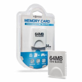Wii/ GameCube 64MB Memory Card - Tomee  Fair Game Video Games