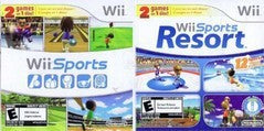 Wii Sports & Wii Sports Resort - In-Box - Wii  Fair Game Video Games