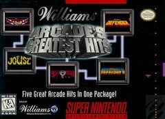 Williams Arcade's Greatest Hits - Loose - Super Nintendo  Fair Game Video Games