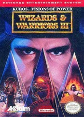 Wizards and Warriors [5 Screw] - Loose - NES  Fair Game Video Games