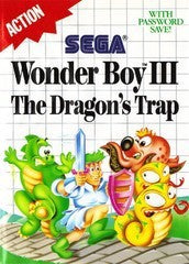 Wonder Boy III the Dragon's Trap - In-Box - Sega Master System  Fair Game Video Games