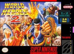 World Heroes 2 - In-Box - Super Nintendo  Fair Game Video Games