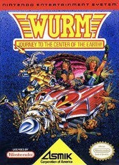 Wurm Journey to the Center of the Earth - Complete - NES  Fair Game Video Games