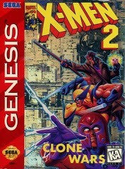 X-Men 2 The Clone Wars [Cardboard Box] - In-Box - Sega Genesis  Fair Game Video Games