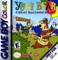 Yogi Bear Great Balloon Blast - Loose - GameBoy Color  Fair Game Video Games