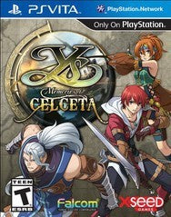 Ys: Memories of Celceta - In-Box - Playstation Vita  Fair Game Video Games