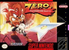 Zero the Kamikaze Squirrel - In-Box - Super Nintendo  Fair Game Video Games