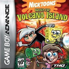 Nicktoons Battle for Volcano Island - Loose - GameBoy Advance