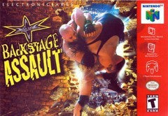 WCW Backstage Assault [Gray Cart] - Complete - Nintendo 64