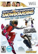 Triple Crown Snowboarding - In-Box - Wii