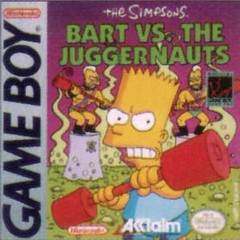 The Simpsons Bart vs the Juggernauts - Complete - GameBoy