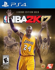 NBA 2K17 [Legend Edition Gold] - Loose - Playstation 4