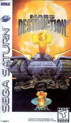 Mass Destruction - In-Box - Sega Saturn