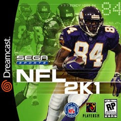 NFL 2K1 [Not For Resale] - In-Box - Sega Dreamcast
