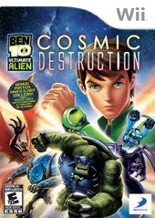 Ben 10: Ultimate Alien Cosmic Destruction - In-Box - Wii