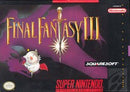 Final Fantasy III - In-Box - Super Nintendo