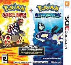 Pokemon Omega Ruby & Alpha Sapphire Dual Pack - Loose - Nintendo 3DS