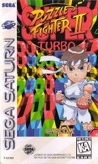 Super Puzzle Fighter II Turbo - Loose - Sega Saturn