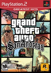 Grand Theft Auto San Andreas [Greatest Hits] - In-Box - Playstation 2