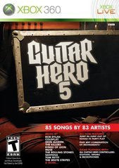 Guitar Hero 5 Wireless Guitar Controller - Loose - Xbox 360