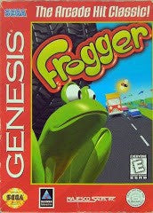 Frogger [Cardboard Box] - Loose - Sega Genesis