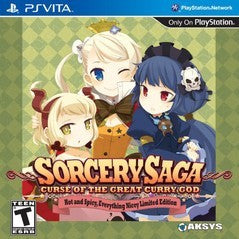 Sorcery Saga: The Curse of the Great Curry God [Limited Edition] - Complete - Playstation Vita