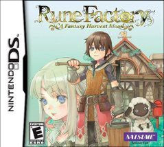 Rune Factory A Fantasy Harvest Moon - Complete - Nintendo DS