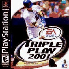 Triple Play 2001 [Greatest Hits] - Loose - Playstation