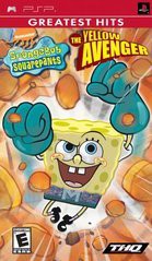 SpongeBob SquarePants The Yellow Avenger [Greatest Hits] - In-Box - PSP