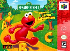 Elmo's Letter Adventure - In-Box - Nintendo 64