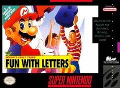 Mario's Early Years Fun with Letters - In-Box - Super Nintendo