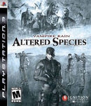 Vampire Rain Altered Species - Complete - Playstation 3