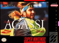 Andre Agassi Tennis - Complete - Super Nintendo