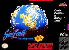 Sim Earth the Living Planet - In-Box - Super Nintendo