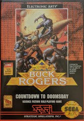 Buck Rogers Countdown to Doomsday - Loose - Sega Genesis
