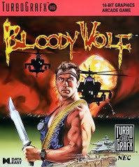 Bloody Wolf - Complete - TurboGrafx-16
