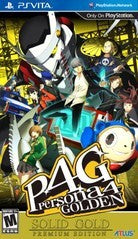 Persona 4 Golden [Solid Gold Premium Edition] - In-Box - Playstation Vita