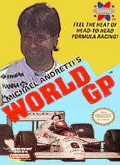 Michael Andretti's World GP - Complete - NES