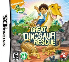 Go, Diego, Go: Great Dinosaur Rescue - Complete - Nintendo DS